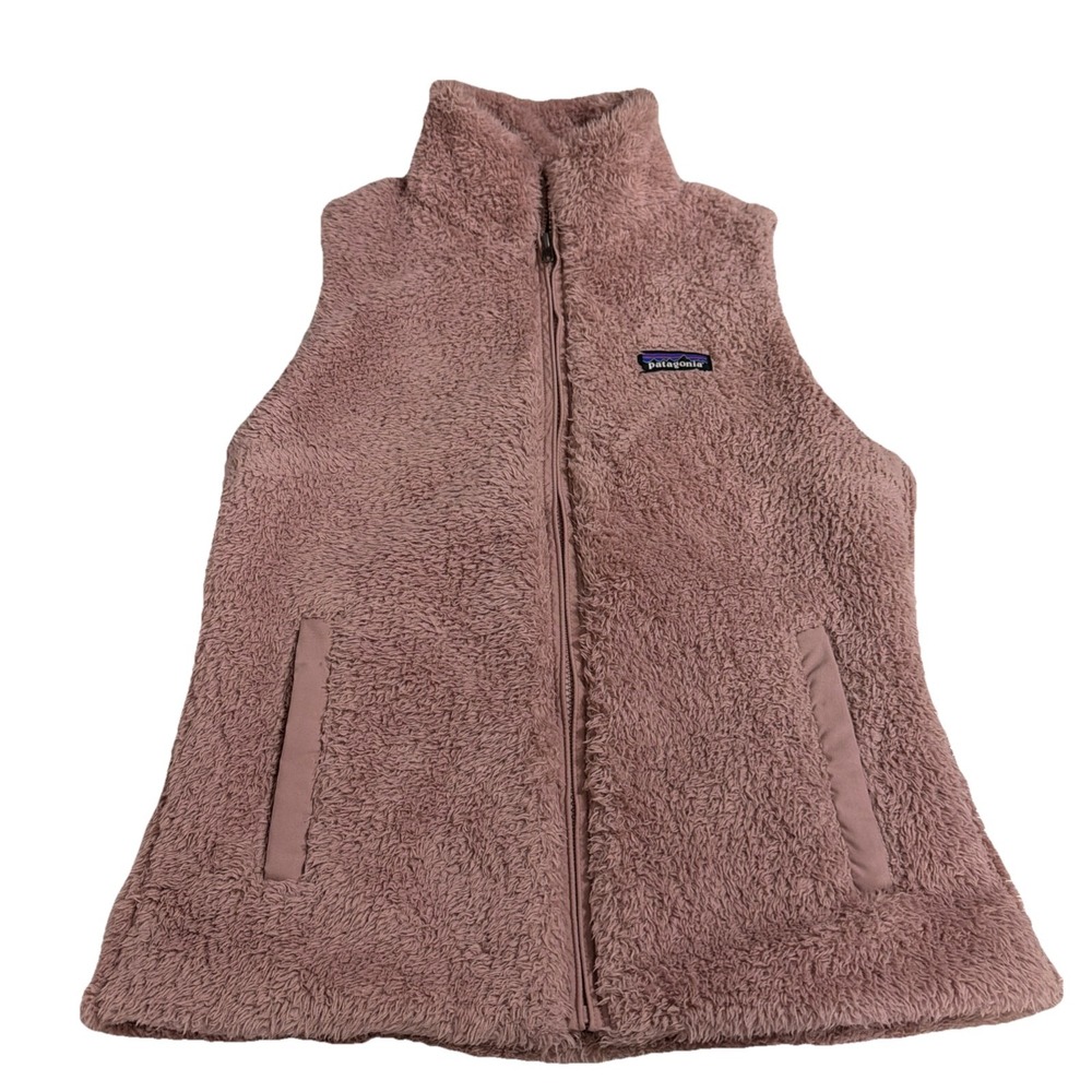 Patagonia High Pile Sherpa Vest Women Size Small Outdoor Hiking Layering Granola